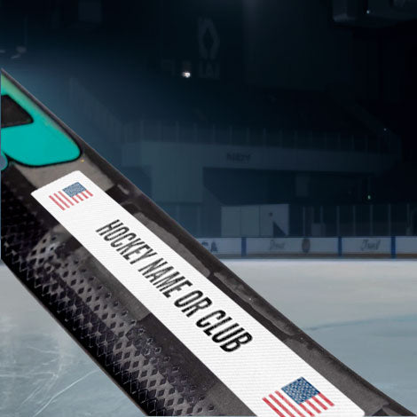 Large Hockey stick sticker