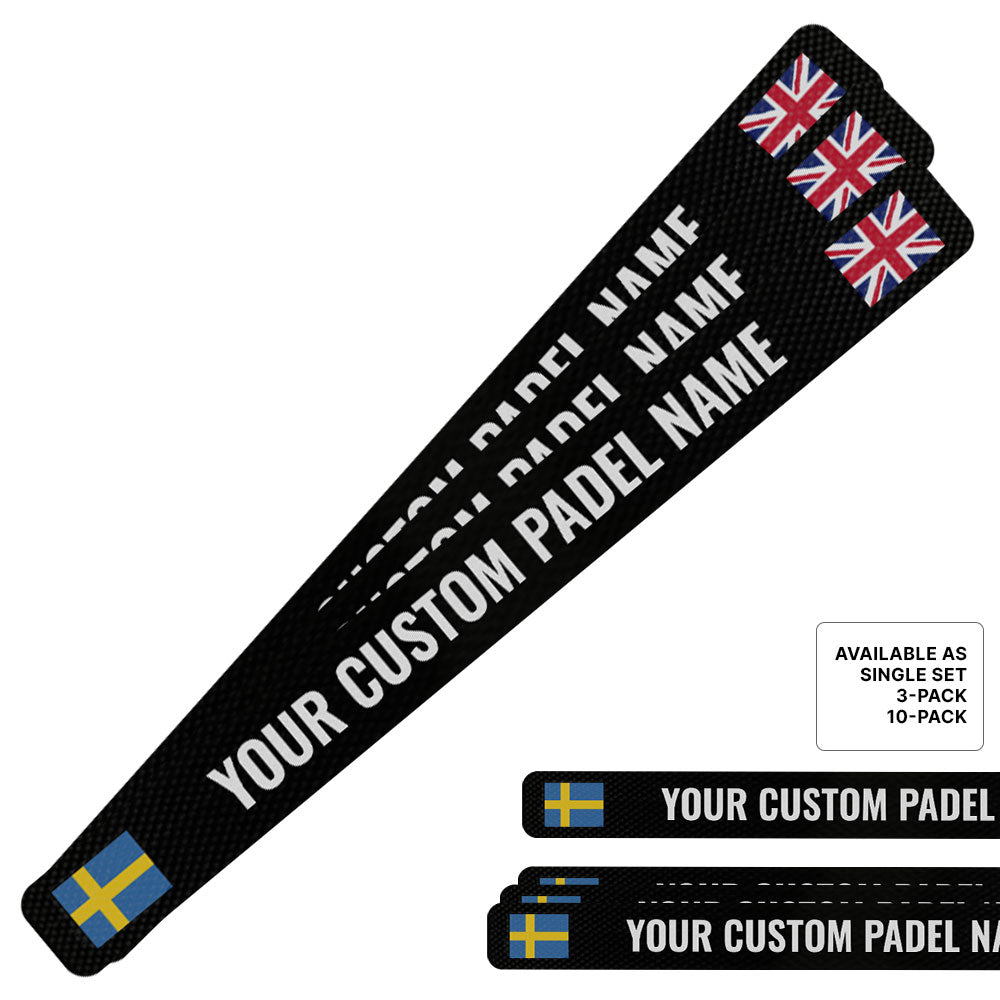 Padel Racket Display Frame Custom Design Padel Racket Frame Protector – Ridertags