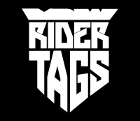 Van Rider Tag Cycle name decals – Ridertags